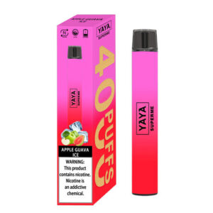 YAYA SUPERME 4K - Disposable Vape Device - Apple Guava Ice - 50mg, 12mL