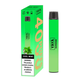 YAYA SUPERME 4K - Disposable Vape Device - Cool Mint - 50mg, 12mL