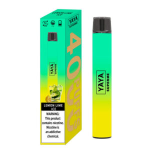 YAYA SUPERME 4K - Disposable Vape Device - Lemon Lime Ice - 50mg, 12mL