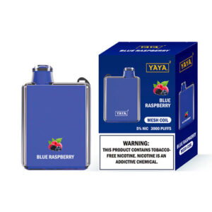 YAYA Square 3000 NTN - Disposable Vape Device - Blue Raspberry - 50mg, 8.5mL