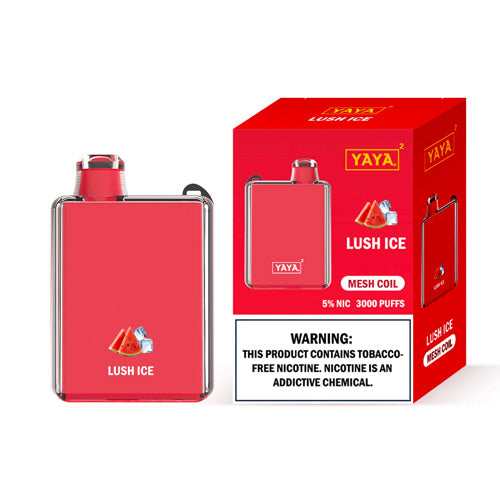 YAYA Square 3000 NTN - Disposable Vape Device - Lush Ice - 50mg, 8.5mL