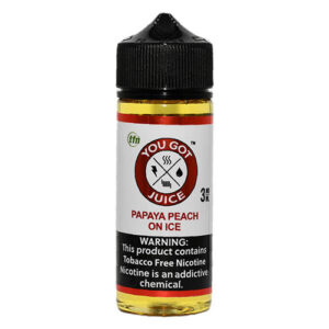 You Got Juice Tobacco-Free - Papaya Peach On Ice - 120ml / 0mg