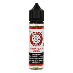 You Got Juice Tobacco-Free - Papaya Peach On Ice - 60ml / 0mg