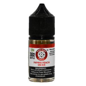 You Got Juice Tobacco-Free SALTS - Papaya Peach On Ice - 30ml / 30mg