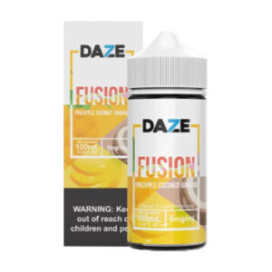 7 Daze Fusion - Pineapple Coconut Banana - 100ml / 0mg