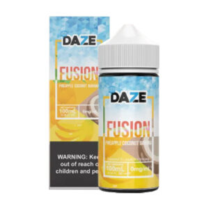 7 Daze Fusion - Pineapple Coconut Banana ICED - 100ml / 3mg