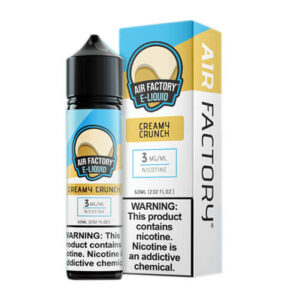 Air Factory Eliquid - Creamy Crunch (Kookie Krunch) - 60ml / 3mg