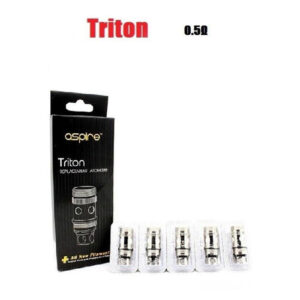 Aspire Triton Coils - 0.5 ohm Clapton (40-45W)