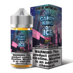 Candy King On Ice eJuice - Pink Squares On Ice - 100ml / 6mg