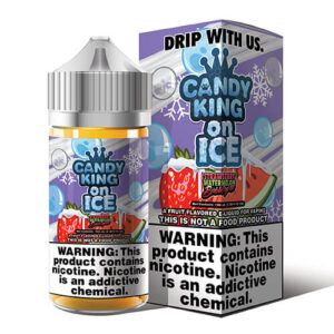 Candy King On Ice eJuice - Strawberry Watermelon On Ice - 100ml / 6mg