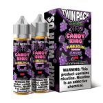 Candy King eJuice Bubblegum Synthetic - Grape - 2x60ml / 0mg