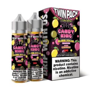Candy King eJuice Bubblegum Synthetic - Pink Lemonade - 2x60ml / 3mg