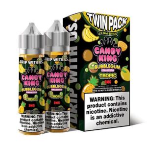 Candy King eJuice Bubblegum Synthetic - Tropic - 2x60ml / 3mg