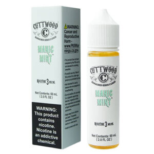 Cuttwood E-Liquids Reimagined Series - Manic Mint - 60ml / 0mg