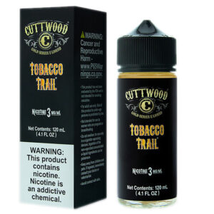 Cuttwood E-Liquids - Tobacco Trail - 120ml / 0mg