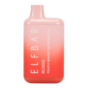 Elf Bar BC5000 - Disposable Vape Device - Peach Mango Watermelon - 50mg, 13mL
