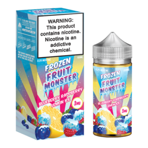 Frozen Fruit Monster eJuice Synthetic - Blueberry Raspberry Lemon Ice - 100ml / 3mg