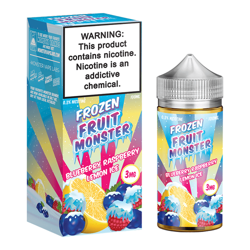 Frozen Fruit Monster eJuice Synthetic - Blueberry Raspberry Lemon Ice - 100ml / 6mg