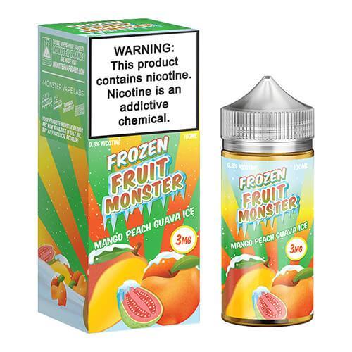 Frozen Fruit Monster eJuice Synthetic - Mango Peach Guava Ice - 100ml / 6mg