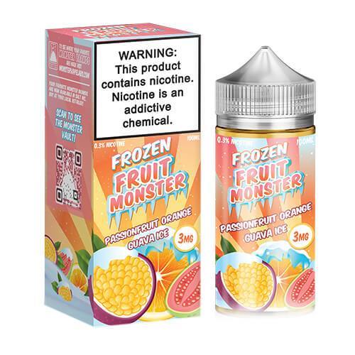 Frozen Fruit Monster eJuice Synthetic - Passionfruit Orange Guava Ice - 100ml / 6mg