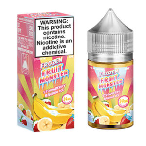 Frozen Fruit Monster eJuice Synthetic SALT - Strawberry Banana Ice - 30ml / 48mg