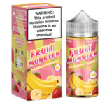 Fruit Monster eJuice Synthetic - Strawberry Banana - 100ml / 3mg