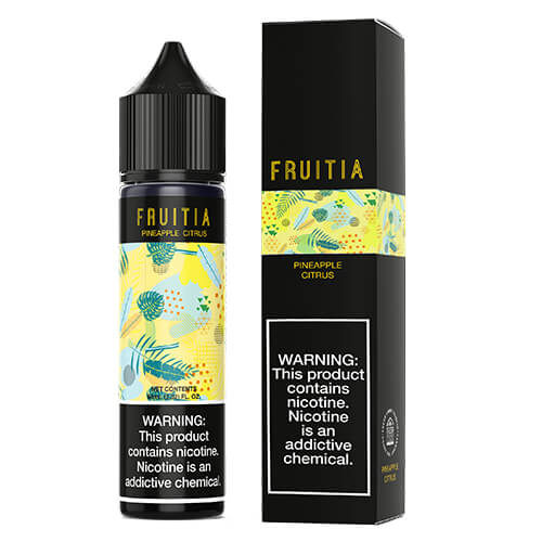 Fruitia eJuice Synthetic - Pineapple Citrus Twist - 60ml / 0mg