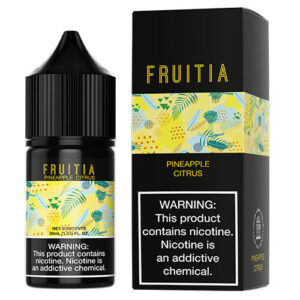 Fruitia eJuice Synthetic SALTS - Pineapple Citrus Twist - 30ml / 35mg