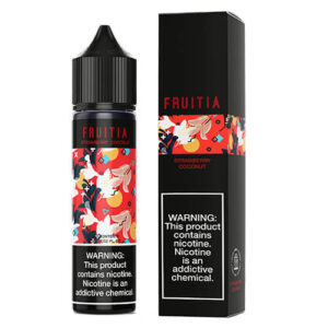 Fruitia eJuice Synthetic - Strawberry Coconut Refresher - 60ml / 0mg