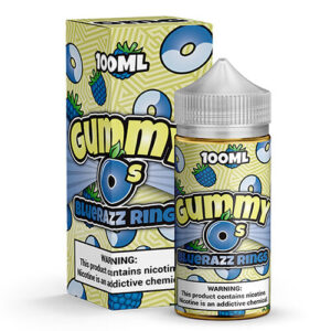 Gummy O's by Shijin Vapor - Bluerazz Rings - 100ml / 3mg