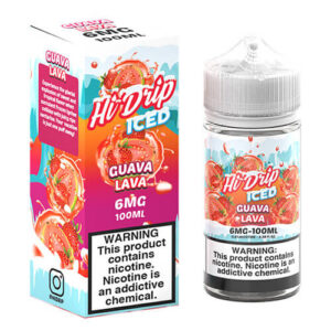 Hi Drip eJuice ICED - Iced Guava Lava - 100ml / 0mg