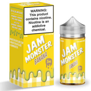 Jam Monster eJuice - Banana - 100ml / 3mg