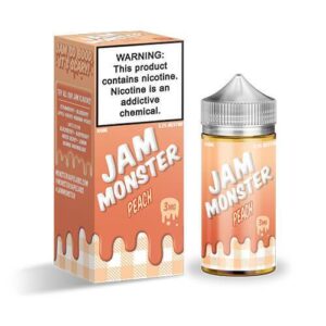 Jam Monster eJuice Synthetic - Peach - 100ml / 0mg