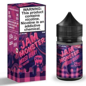 Jam Monster eJuice Synthetic SALT - Mixed Berry - 30ml / 48mg