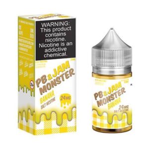 Jam Monster eJuice Synthetic SALT - PB & Banana Jam - 30ml / 48mg