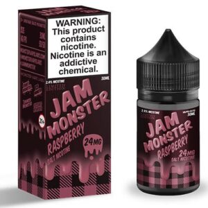 Jam Monster eJuice Synthetic SALT - Raspberry - 30ml / 24mg