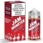 Jam Monster eJuice Synthetic - Strawberry - 100ml / 0mg