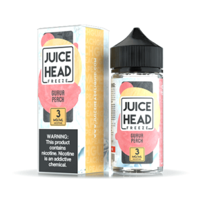 Juice Head Freeze Series - Guava Peach eJuice - 100ml / 6mg