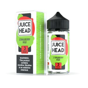 Juice Head - Strawberry Kiwi eJuice - 100ml / 3mg