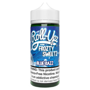 Juice Roll Upz E-Liquid Tobacco-Free Frozty Sweetz - Blue Razz Ice - 100ml / 3mg