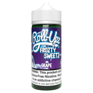 Juice Roll Upz E-Liquid Tobacco-Free Frozty Sweetz - Grape Ice - 100ml / 6mg