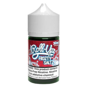 Juice Roll Upz E-Liquid Tobacco-Free Frozty Sweetz SALTS - Strawberry Ice - 30ml / 25mg