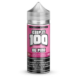 Keep It 100 Synthetic E-Juice - OG Pink - 100ml / 3mg