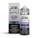 Keep It 100 Synthetic E-Juice - Purple Iced - 100ml / 3mg
