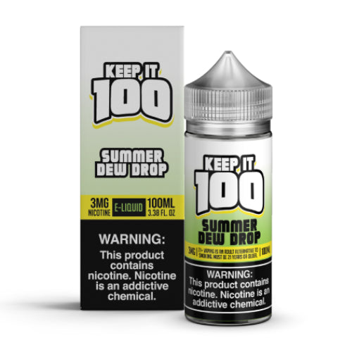 Keep It 100 Synthetic E-Juice - Summer Dew Drop - 100ml / 6mg