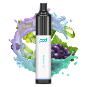 Pod 3500 by Pod Juice - Disposable Vape Device - Aloe Grape - 10 Pack (90ml) / 55mg