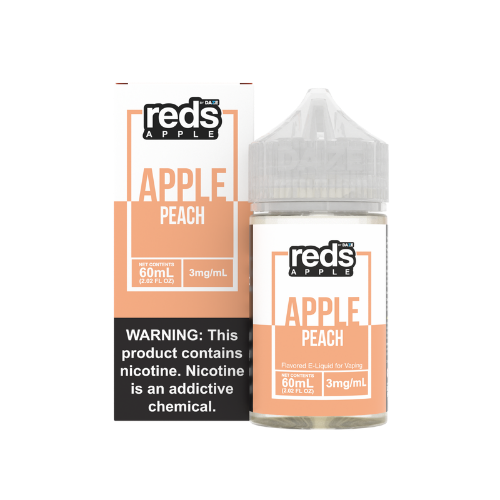 Reds Apple EJuice - Reds Apple Peach - 60ml / 12mg