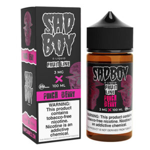 Sadboy Tobacco-Free Fruit Line - Punch Berry - 100ml / 0mg