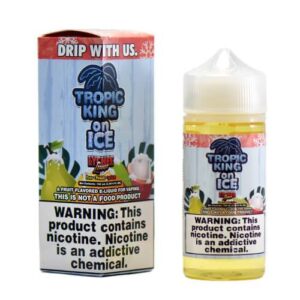 Tropic King eJuice Synthetic on Ice - Lychee Luau on Ice - 100ml / 0mg