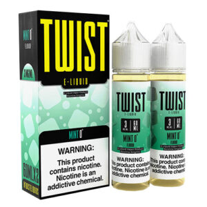 Twist E-Liquids - Mint 0 Degrees - 2x60ml / 3mg